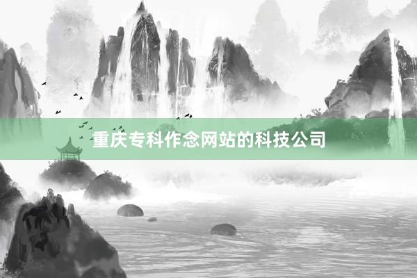 重庆专科作念网站的科技公司